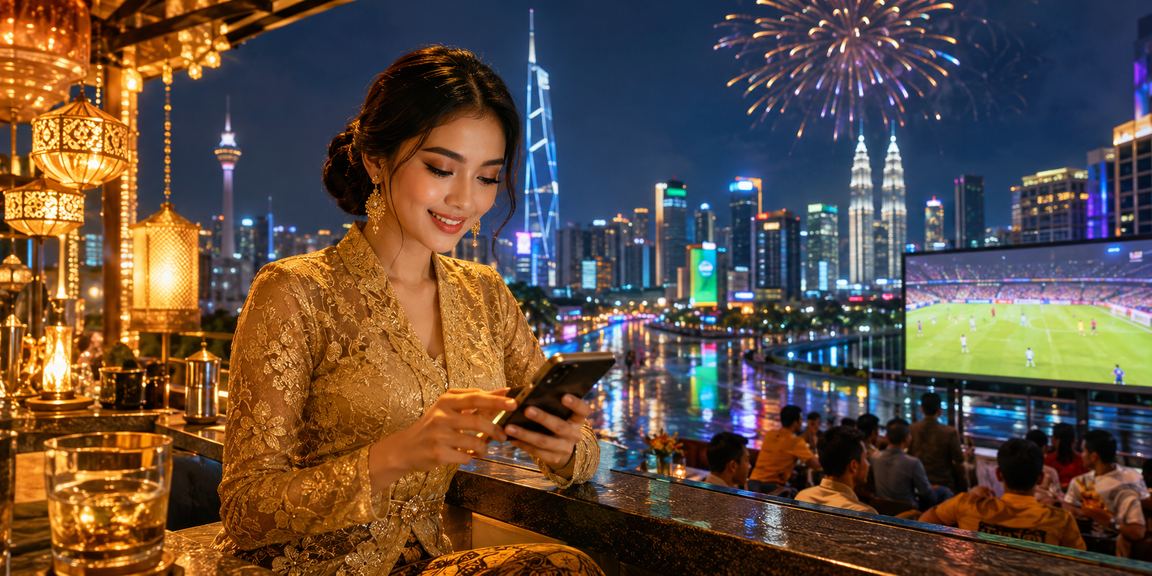 Pemain rummy berbaju kebaya di Kuala Lumpur menggambarkan pengalaman permainan kad tempatan yang berkualiti di platform lsh33
